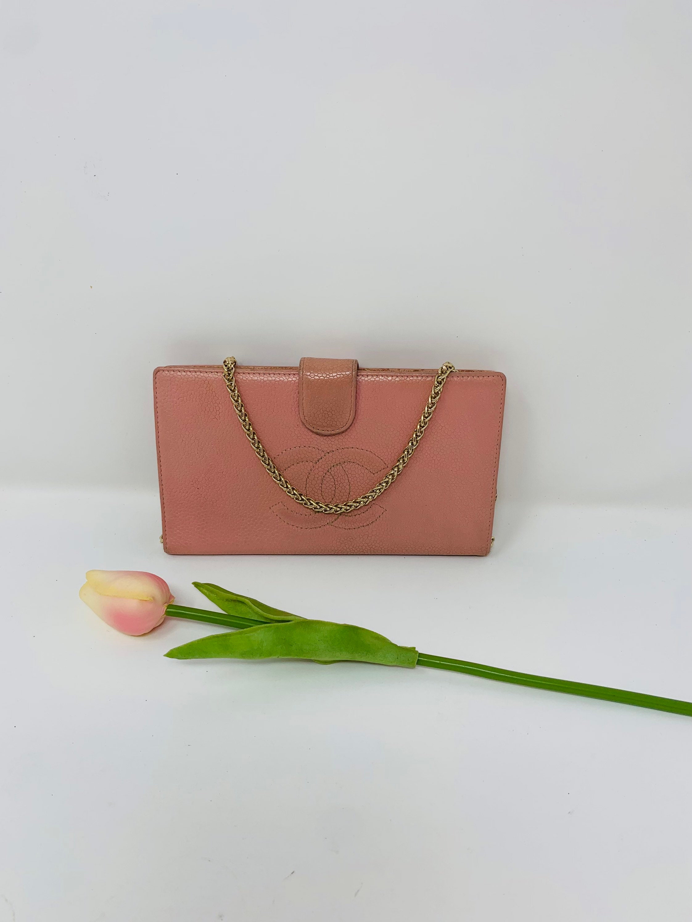 Buy [Used] CHANEL coin case coin purse wallet matelasse coco mark lambskin  leather pink from Japan - Buy authentic Plus exclusive items from Japan