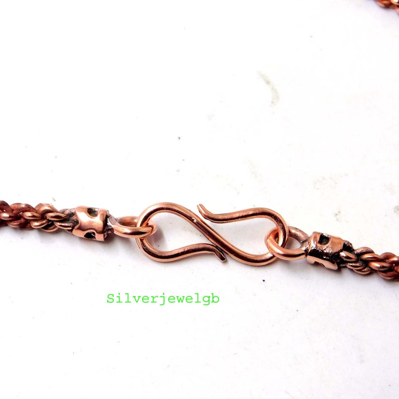 Pure Copper Rope Chain Necklace: Solid Copper Jewelry (2.5mm) - Etsy