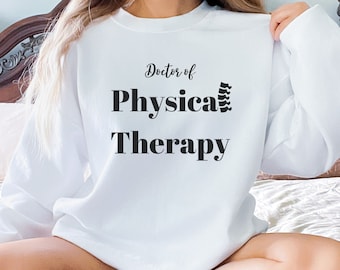 Physical Therapy Sweatshirt, Physical Therapist Sweatshirt, Unisex Heavy Blend Crewneck Sweatshirt, Girls PT Sweatshirt, Womens PT Shirt