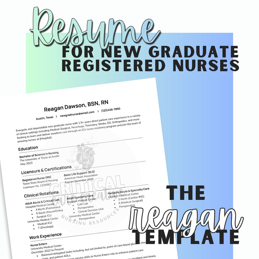 Nursing Resume Template Nurse Resume - Il 1080xN.5883763826 62kx 
