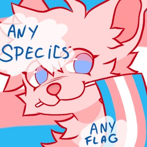 pride ych furry | pride month | your character here | trans | lgbtq | anthro