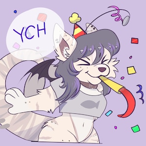 Sticker télégramme de fête | autocollant numérique | votre personnage ici | poilu |