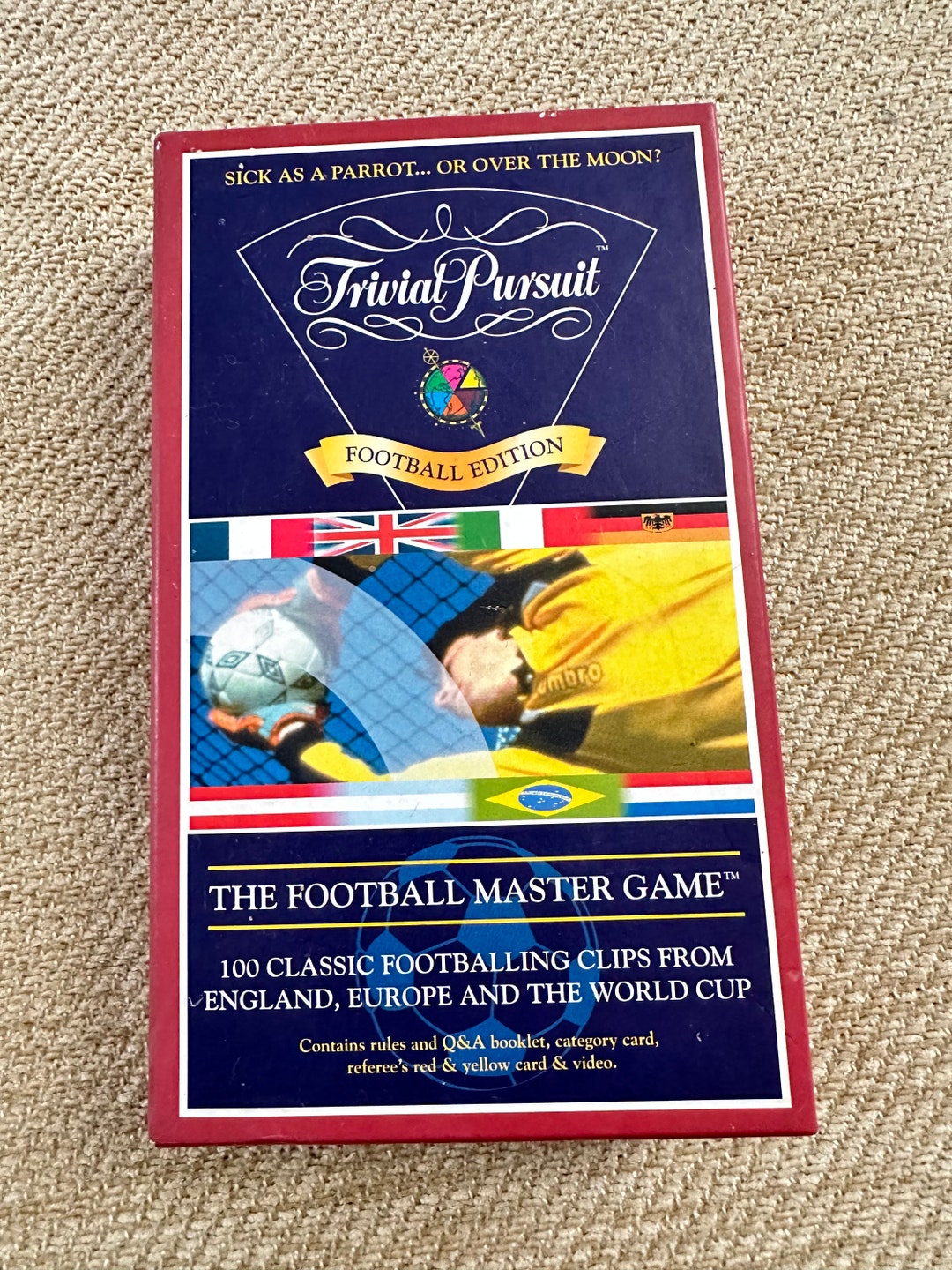 Jeu Trivial Pursuit édition Football Coupe Du Monde - Occasion - Marque Hasbro
