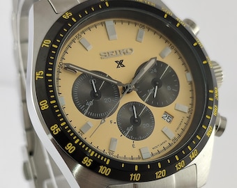 Seiko X Nonnative Solar Chronograph Mens 47mm Watch - Etsy