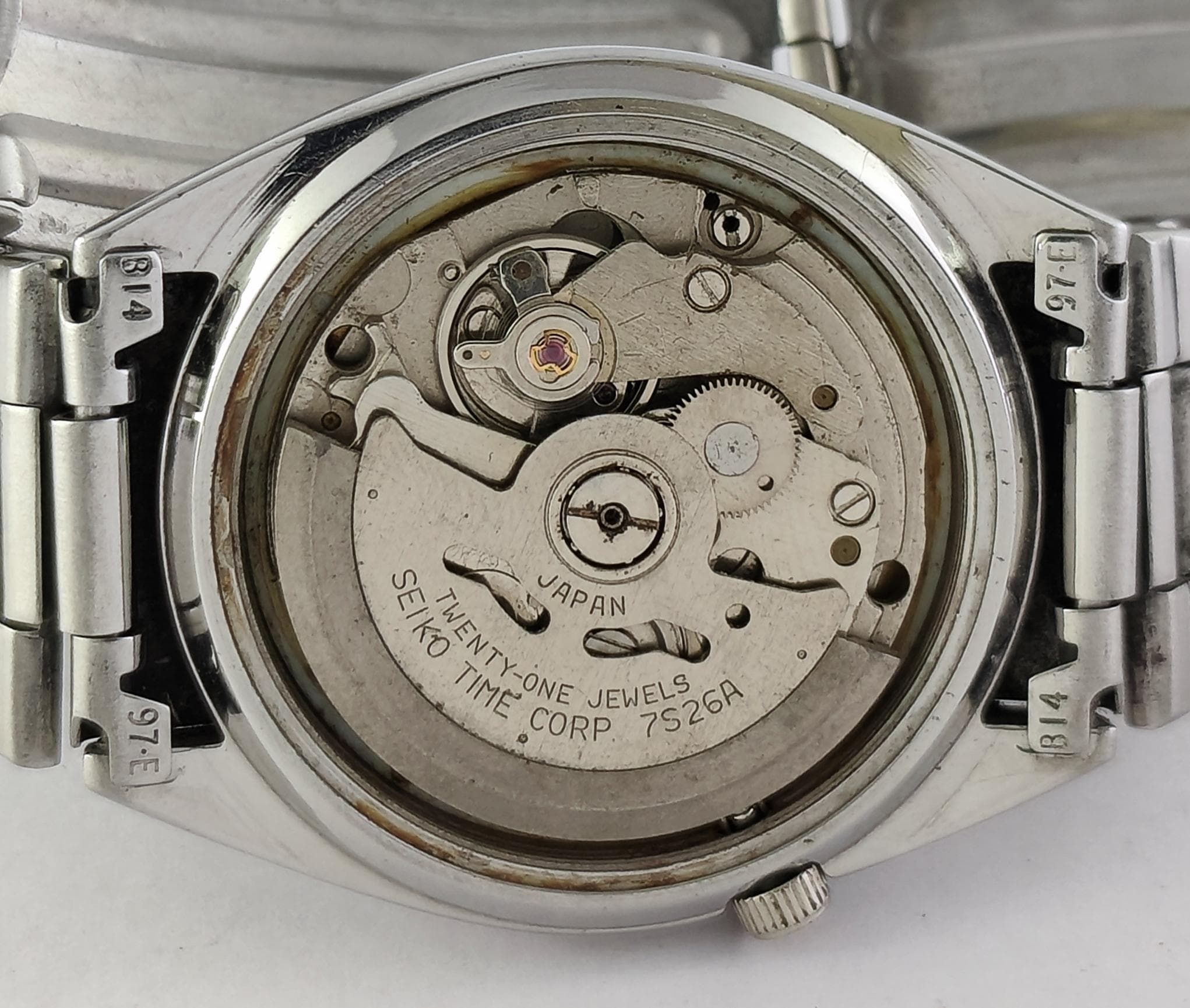 Vintage Seiko Automatic Gold Dial Day and Date Gold