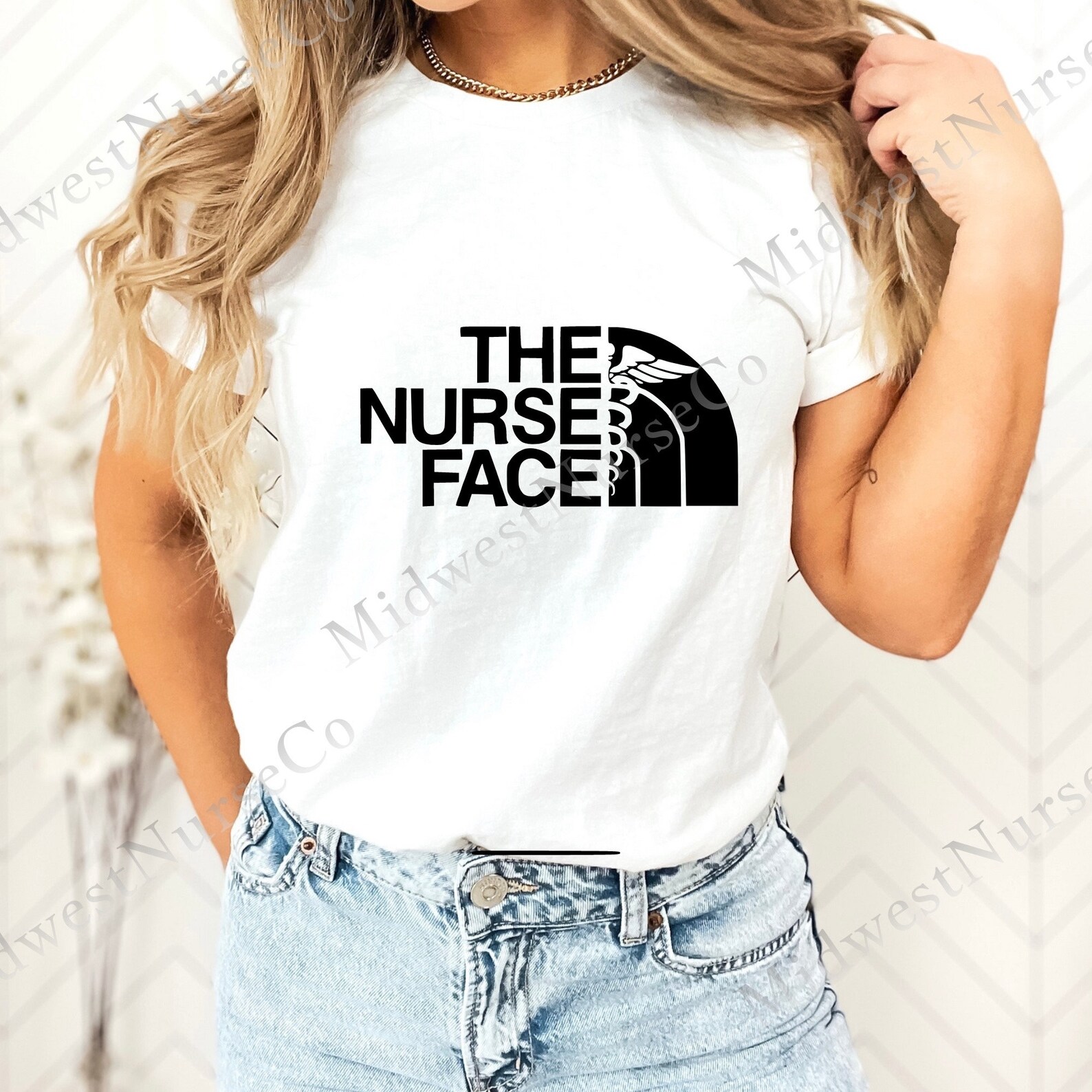The Nurse Face SVG PNG File (Download Now) - Etsy