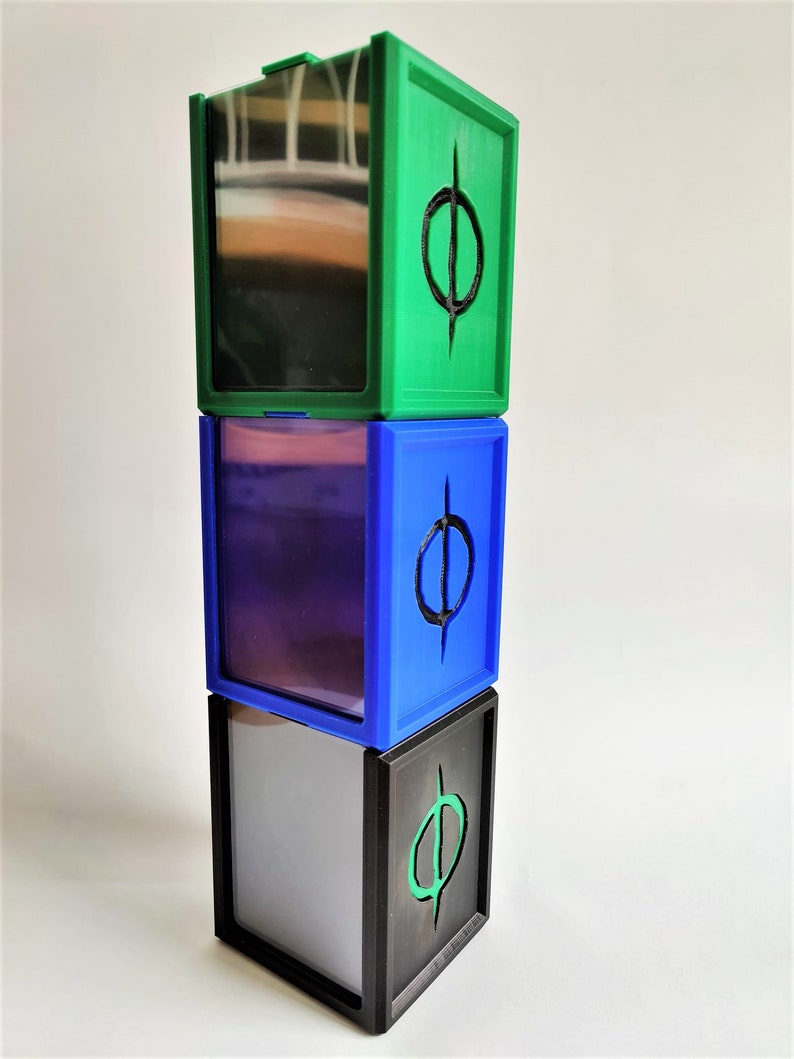 MTG Commander Deck Box With Phyrexia Symbol 3D Printed Etsy