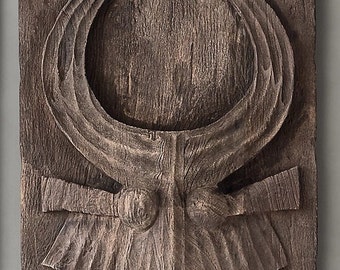 Exotic Naga Gamari Wood Panel Décor Set (1 Pc)
