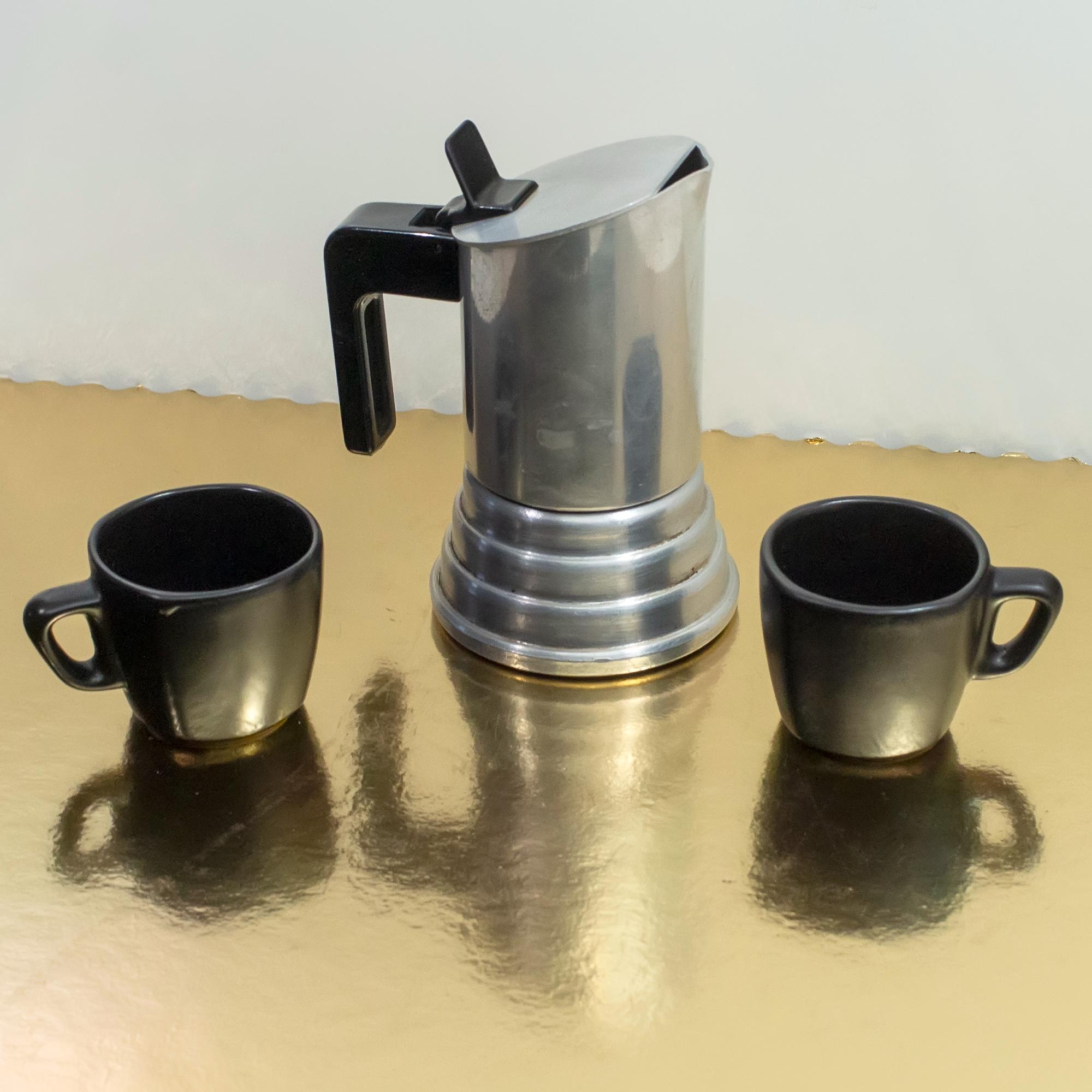 ヴィンテージ イタリア製 コンロ式エスプレッソメーカー：VEV