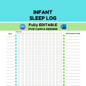 Registro del sonno dei neonati per asili nido e centri per l'infanzia