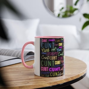 Funny Rude Coffee Mug, Sarcastic Gift for Coffee Lovers, Offensive Mug, Inappropriate Cup, Humorous Gift Idea