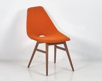 Silla de estilo vintage color naranja (vers 1960)