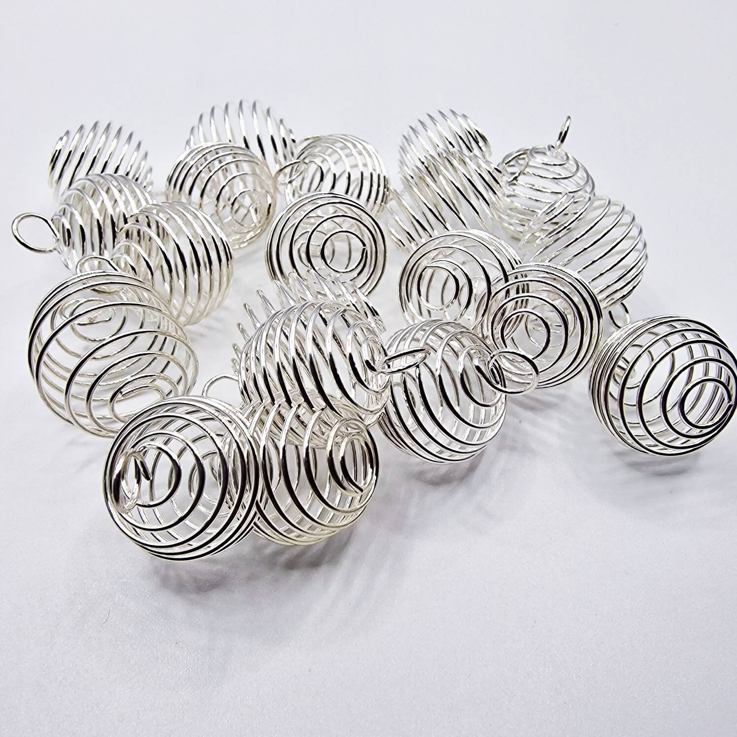 Accessory - SILVER SPIRAL CAGE