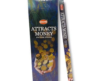 Encens Batonnets Indien - ATTIRE L'ARGENT 10gr