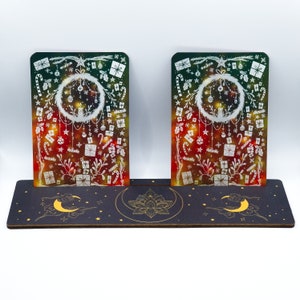 Support de Carte Oracle - FLEUR DE LOTUS