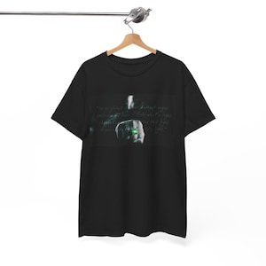 T-shirt unisexe en coton épais John Stewart Green Lantern serment
