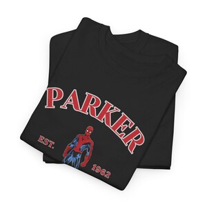 Peter Parker 1962 Spider-Man Graphic Tee | Retro Superhero Shirt image 5