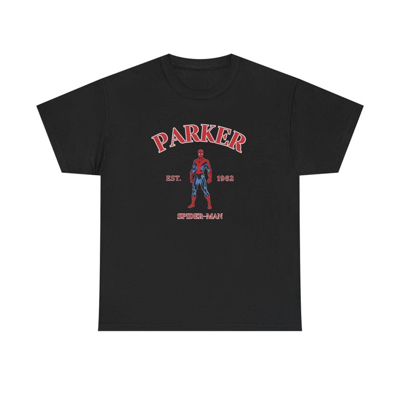 Peter Parker 1962 Spider-Man Graphic Tee | Retro Superhero Shirt image 3