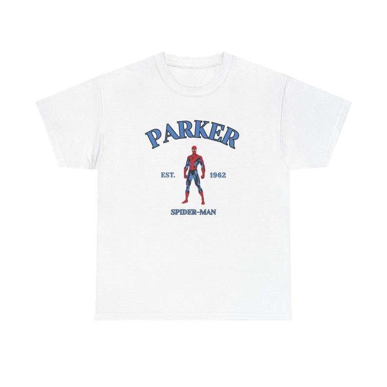 Peter Parker 1962 Spider-Man Graphic Tee | Retro Superhero Shirt image 2