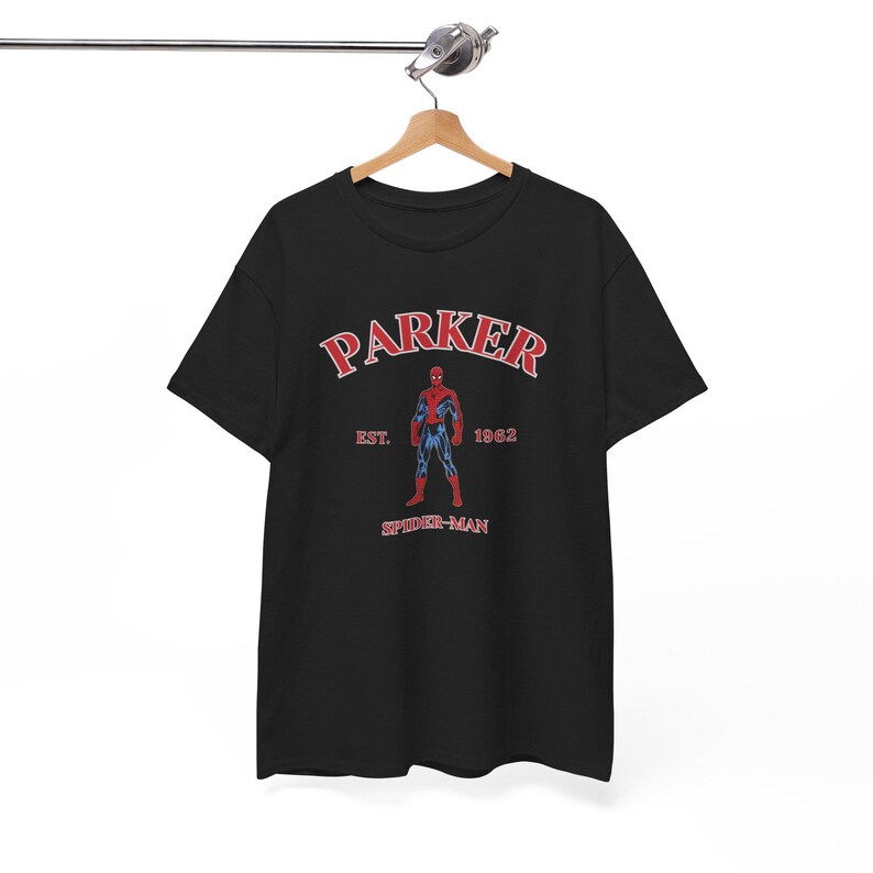 Peter Parker 1962 Spider-Man Graphic Tee | Retro Superhero Shirt image 6