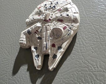 Movie Space ship handmade  refrigerator magnet. home decor
