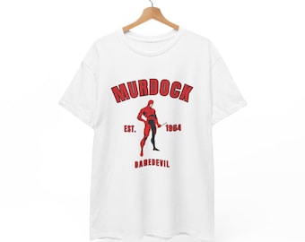 Matt Murdock Daredevil Graphic Tee | Retro Comic Hero Shirt