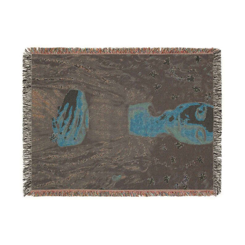 Manta tejida Padme, decoración acogedora para el hogar. Tapiz de pared, imagen 2