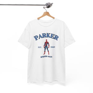 Peter Parker 1962 Spider-Man Graphic Tee | Retro Superhero Shirt image 1