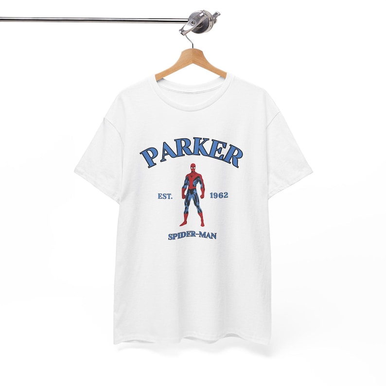 Peter Parker 1962 Spider-Man Graphic Tee | Retro Superhero Shirt image 1