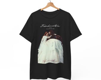 Frankenstein 2025 Elizabeth and the creature/ monster tee. Horror Gothic movie Unisex