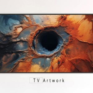 Samsung Frame TV Art | Birth of a Universe | Abstract, Awe Inspiring, Spacescape | Digital Illustration for Virtual Display and Wallpaper