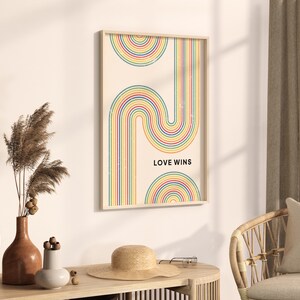 LGBT Art Subtle Pride  Printable for Decoraiton