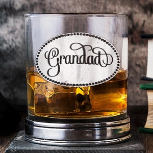 Granddaughter Whisky Tumbler | Engraved Pewter Whisky Tumbler | Birthday or Christmas Any Occasion | Handcrafted by A E Williams Pewter