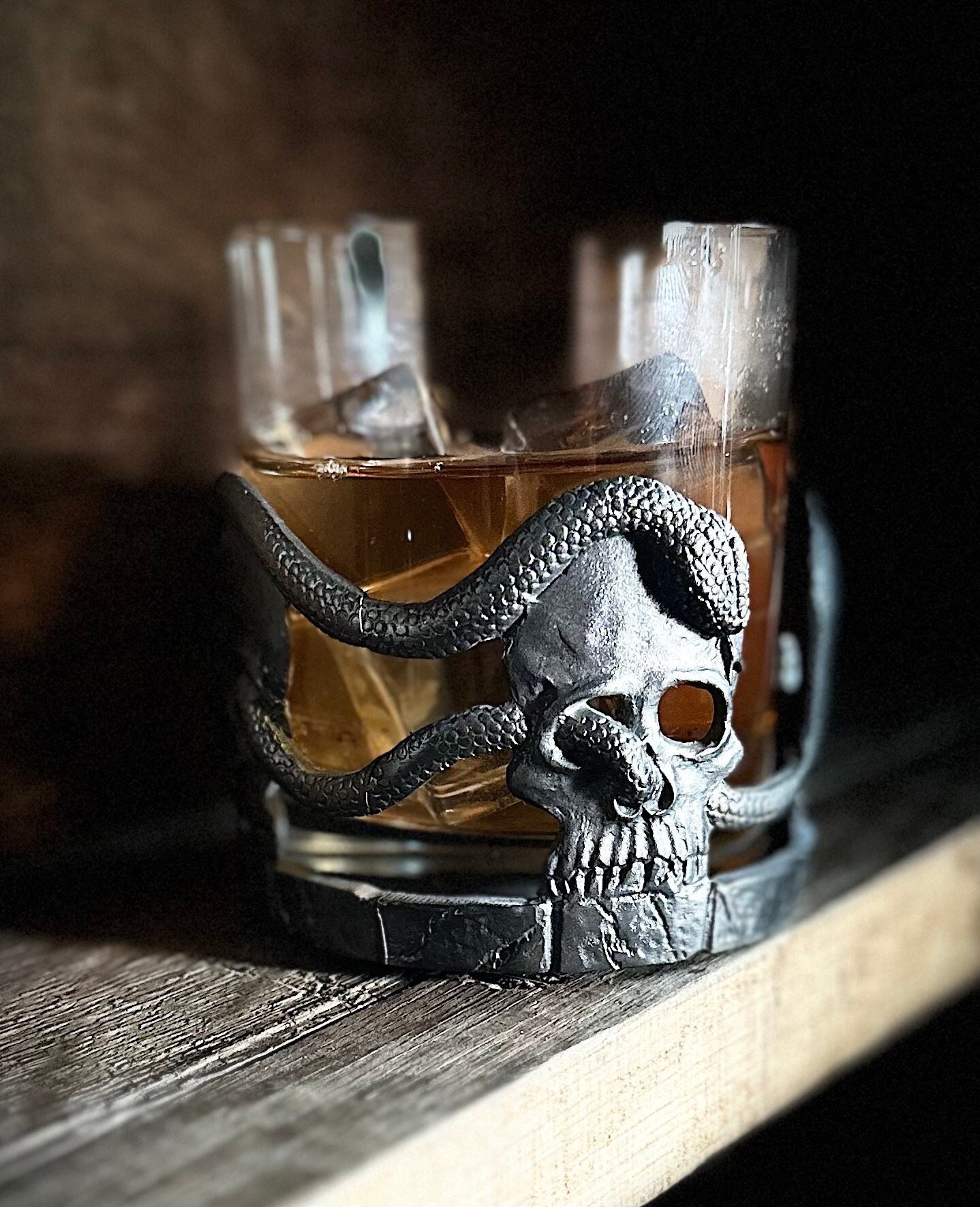 Amazon.com: TDWDKE Old Fashioned Whiskey Glasses, Lead-Free