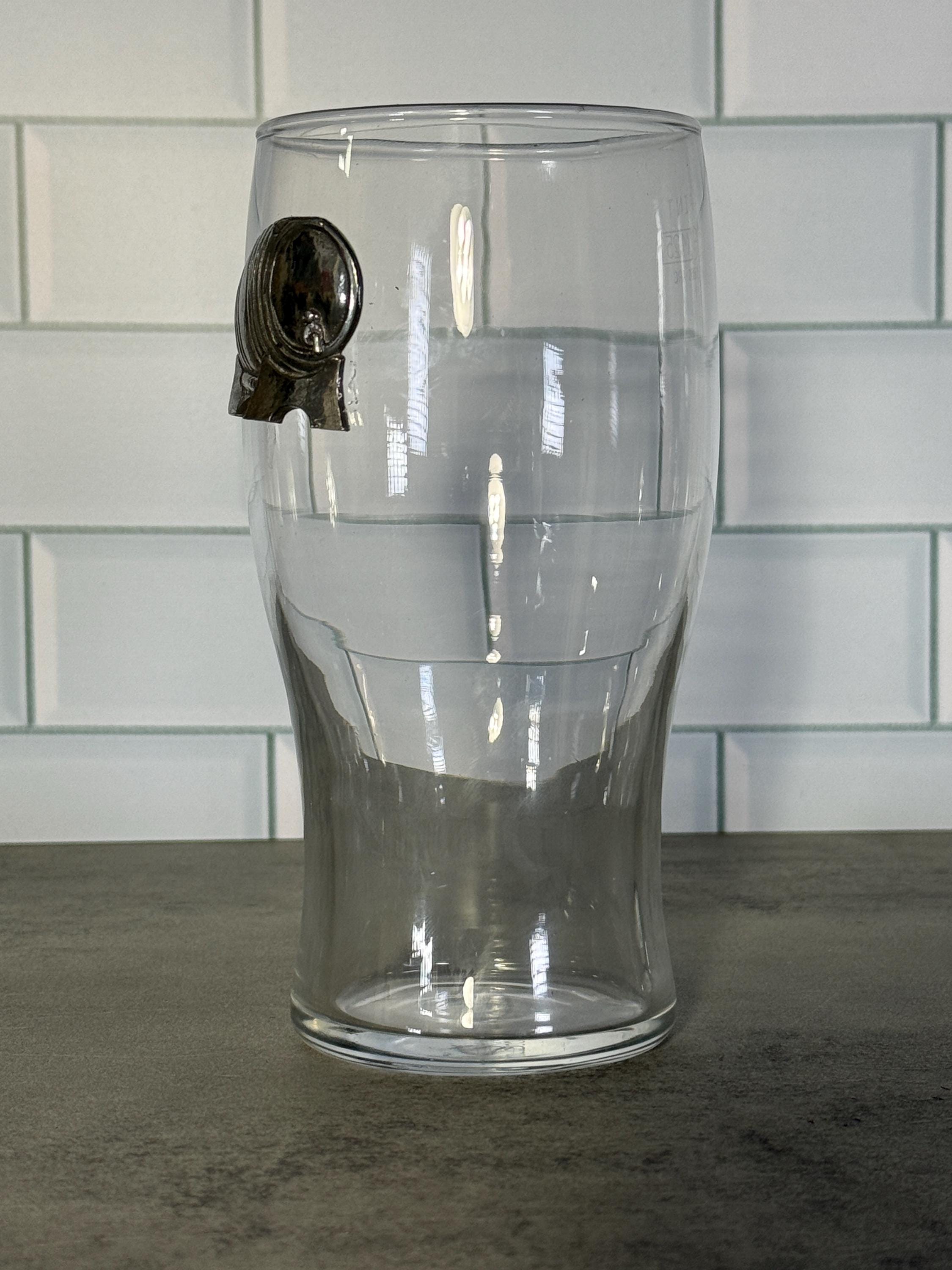 Personalised Beer Barrel Pint Glass | Engraved Pint Glass | Custom Beer ...