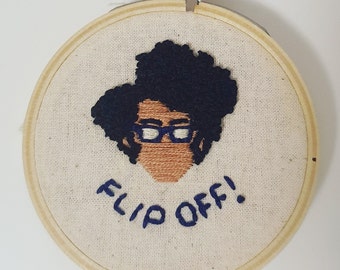 3 inch Moss IT Crowd Embroidery hoop