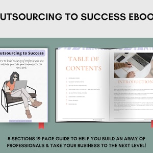 Outsourcing to Success Ebook, Business ebook Digital, Business Plan 2023, Business Workbook, Business planner, Small Business Guide