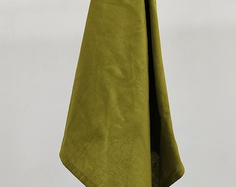Cotton Moss Green Napkin,  Stone washed cloth napkins Green Napkin, Washable Napkins Wedding Cotton Napkins washed Napkin