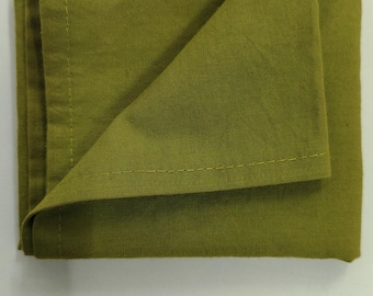 100 piece Moss Green Napkin,  Stone washed cloth napkins Green Napkin, Washable Napkins Wedding Cotton Napkins washed Napkin