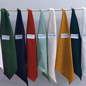 100 Pcs Cotton Napkins Wedding Napkins Various Colored Napkins Bulk Napkins Napkins For Gift