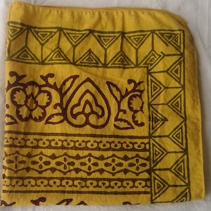 Organic Hand Block Print Natural Casual Dinner Wedding Vintage Napkin, 100% Cotton Soft bandana, Women Bandana, Neck Scarf, Style bandana