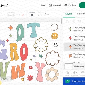 May include: A digital design featuring the words "Got Growey" in a retro, groovy font style. The design includes a variety of colorful flowers and smiley faces.