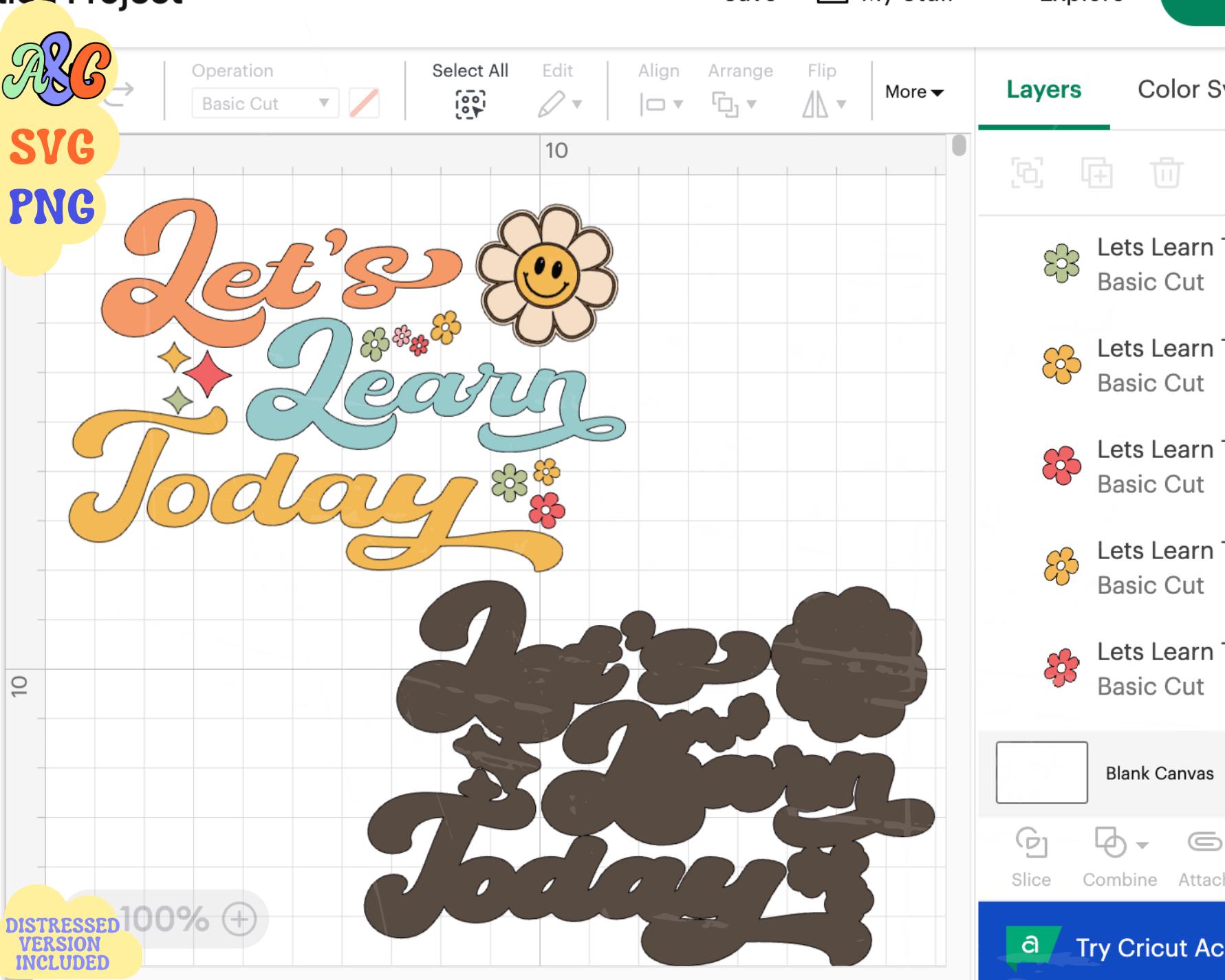 Teacher Svg, Floral Teacher Shirt Svg, Retro Teacher, Let's Learn Today ...