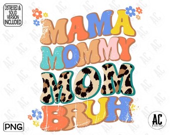 Groovy Leopard Mama Mami Mamá Bruh Png, Feliz San Valentín Mamá Png, Día de San Valentín Mamá Png , Regalo para mamá, San Valentín Mamá Svg, Mamá Png