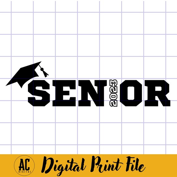 Graduation Cap Svg Class of 2023 Svg Senior 2023 Png Senior - Etsy