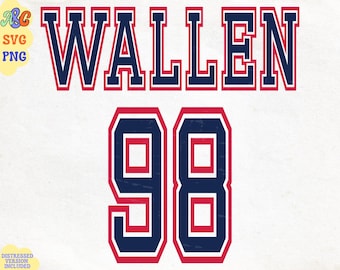 Wallen 98 Svg, Wallen Png, Braves Svg Cut File, Distressed Braves Png, Brave Svg, Retro Braves Cheer Svg, Braves Mom Svg, Game Day