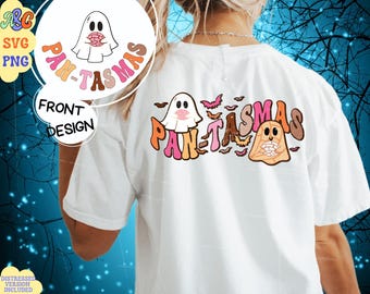Pantasmas Png, Paquete De Svg Fantasma Mexicano Png, Fantasma De Conchas Mexicanas, Conchas De Halloween, Fantasma Mexicano De Halloween, Archivo De Corte Svg Pan-tasmas