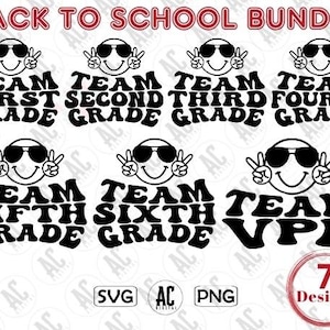 Back To School Svg Bundle, Teacher Svg, Groovy Teacher Png, First Day Of School Svg, I&#39;m Ready For Kindergarten But Is It Ready For Me Svg