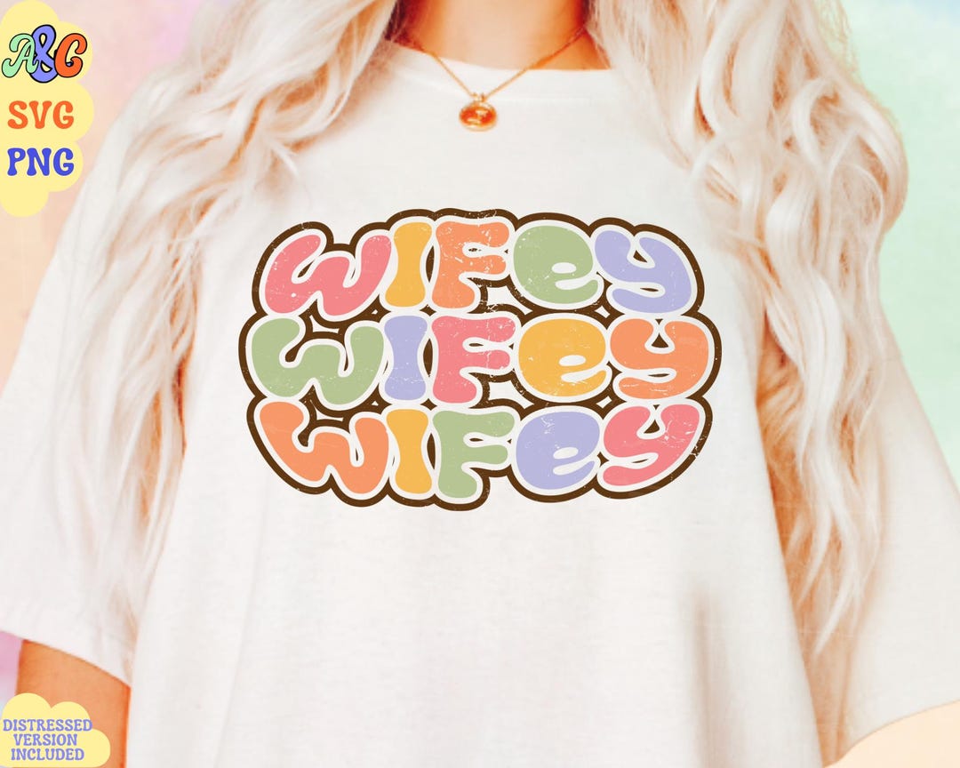 Retro Groovy Wifey Svg Png, Wifey Svg, Wifey Png, Future Mrs Svg ...