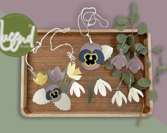 Spring has Sprung Acrylic Jewellery Set